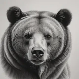 bear drawing