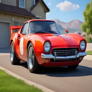cartoon car wallpaper