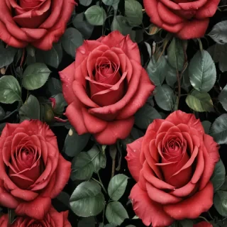 rose wallpaper black