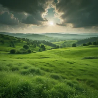 green bg plain