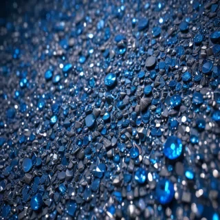 blue sparkle background