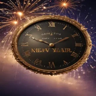 happy new year desktop background