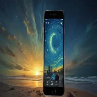 iphone van gogh wallpaper