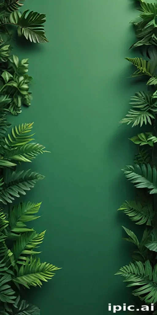 green background aesthetic