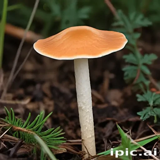 thin stemmed mushroom