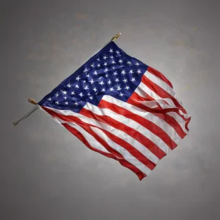 transparent american flag clipart