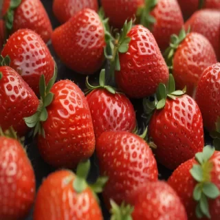 cute strawberry background