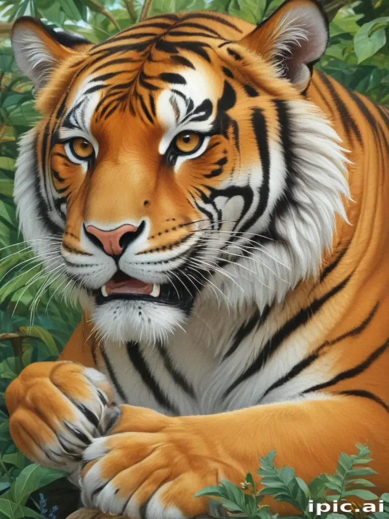 cartoon tigers