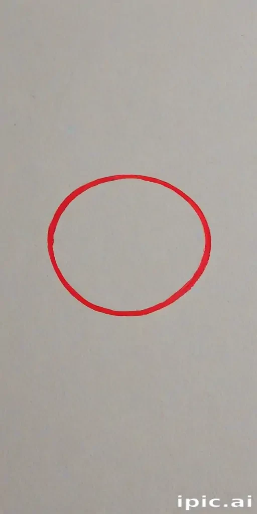 red circle