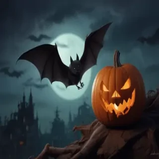 halloween bats images