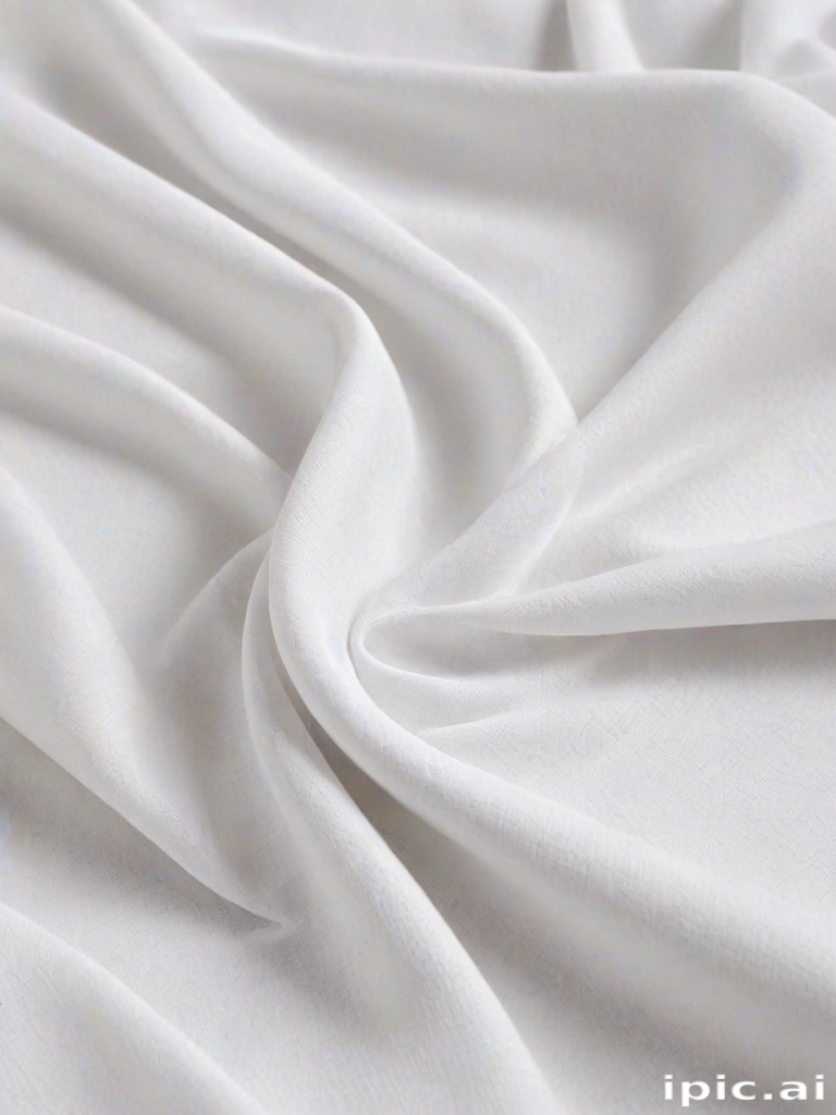 white fabric background