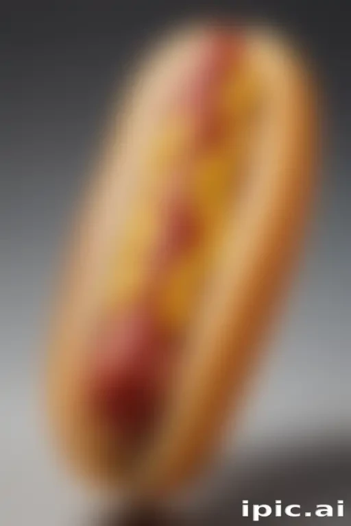 transparent hot dog