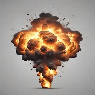 explosion transparent png