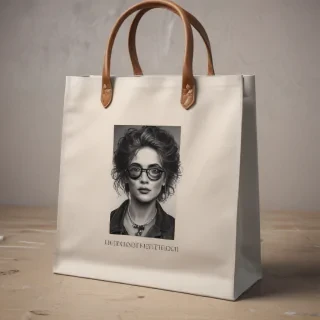 canvas bag mockup