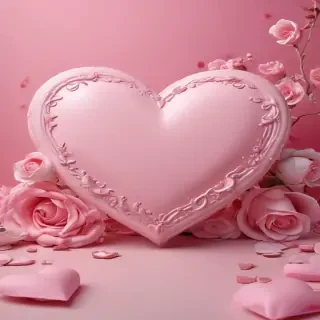 aesthetic pink valentines wallpaper