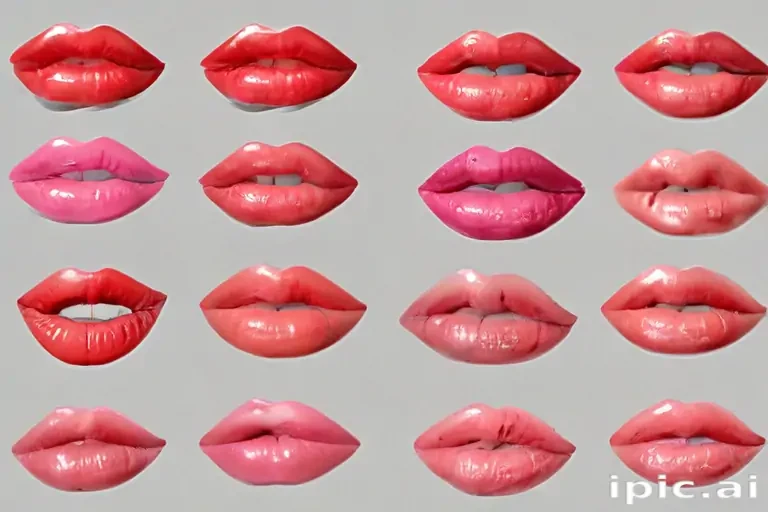 glossy lips png