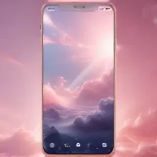 light pink phone wallpaper