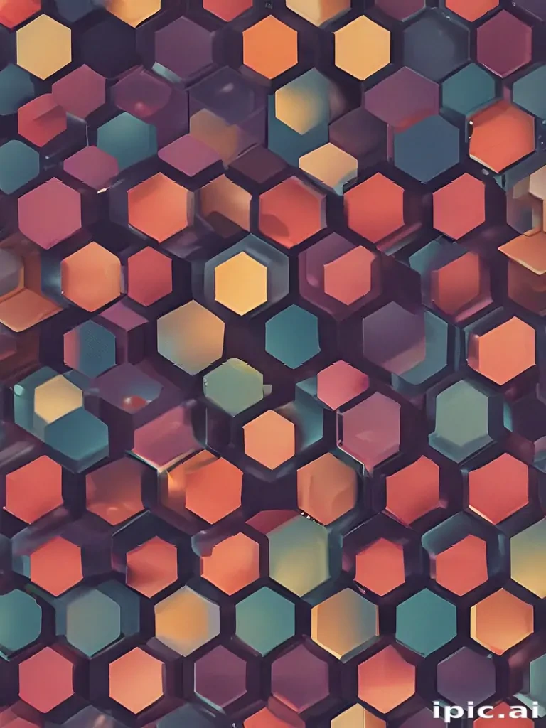 hexagon pattern png