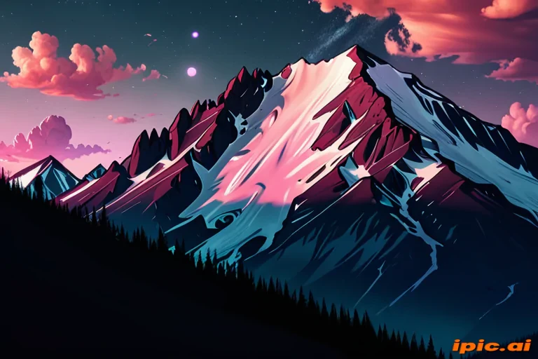 aesthetic mountain wallpaper
