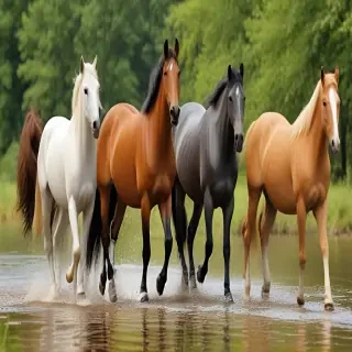 horses clip art