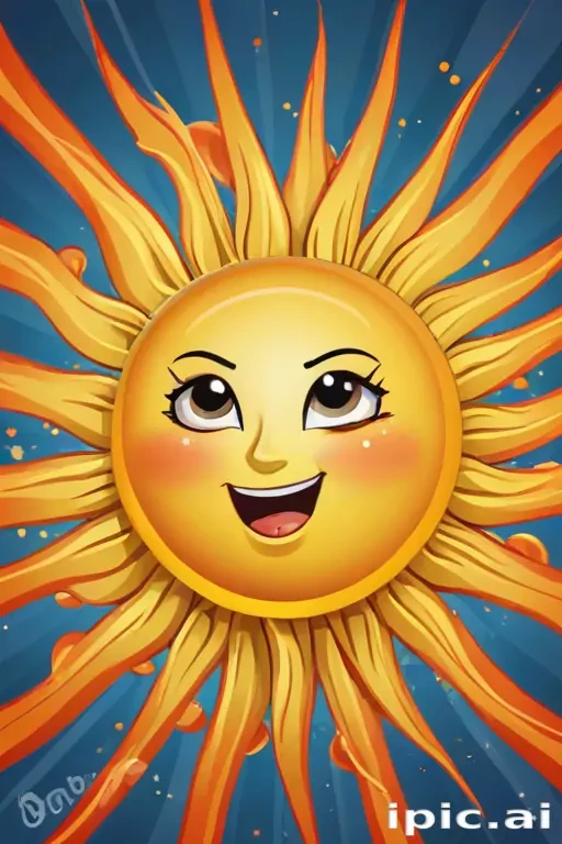sun cartoon png