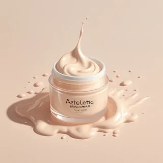 aesthetic cream background