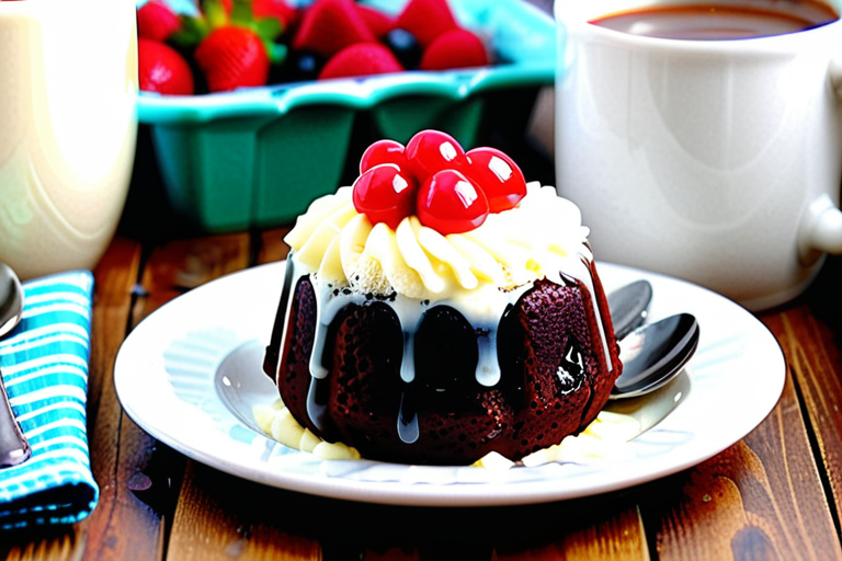 mug cake using box cake mix