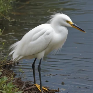 snowy egret