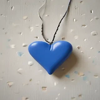 blue heart