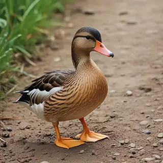 background duck