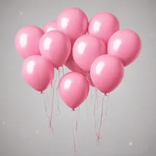 pink balloons png