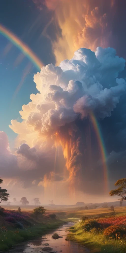 aesthetic rainbow wallpaper