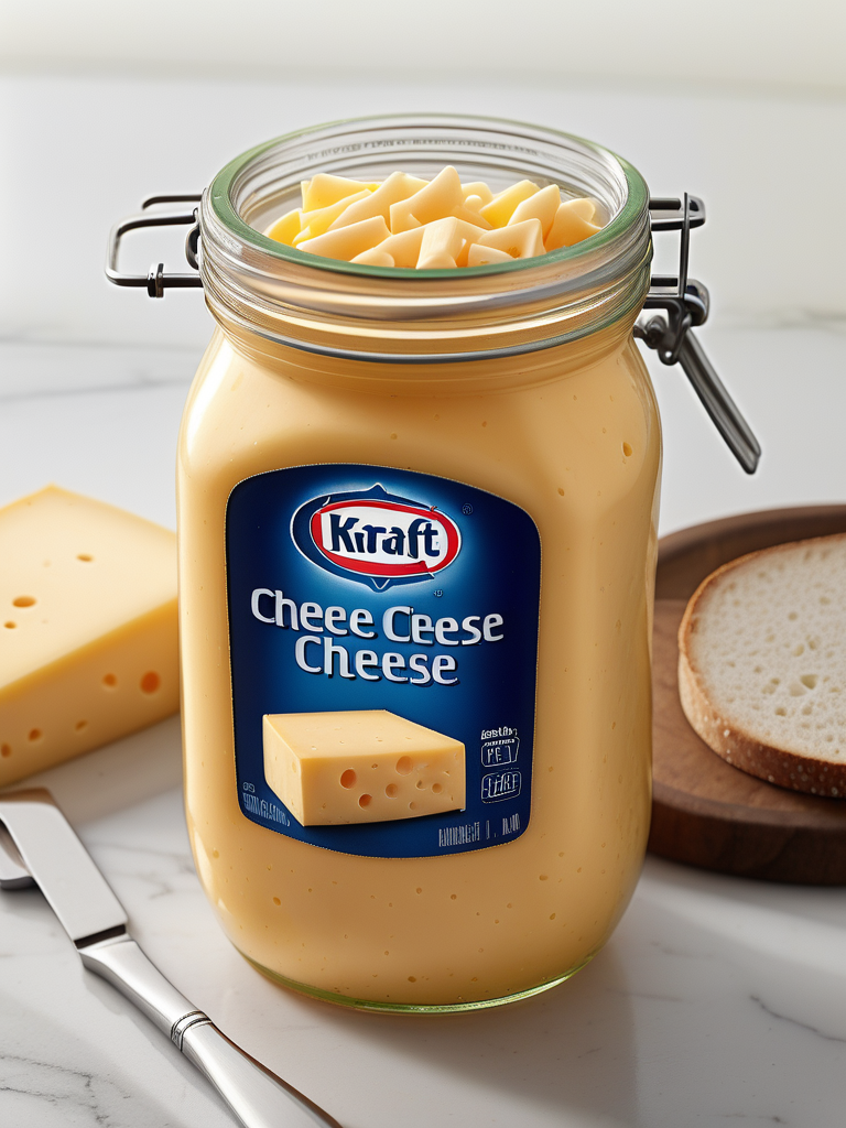 kraft cheese in a jar