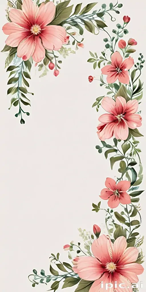 floral border png