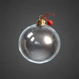 transparent bomb
