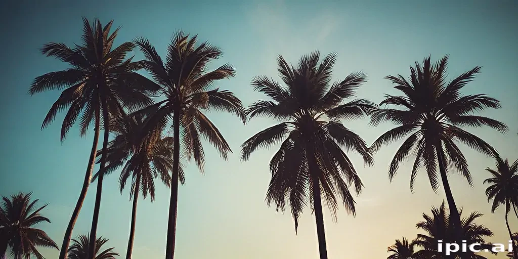 palm trees background