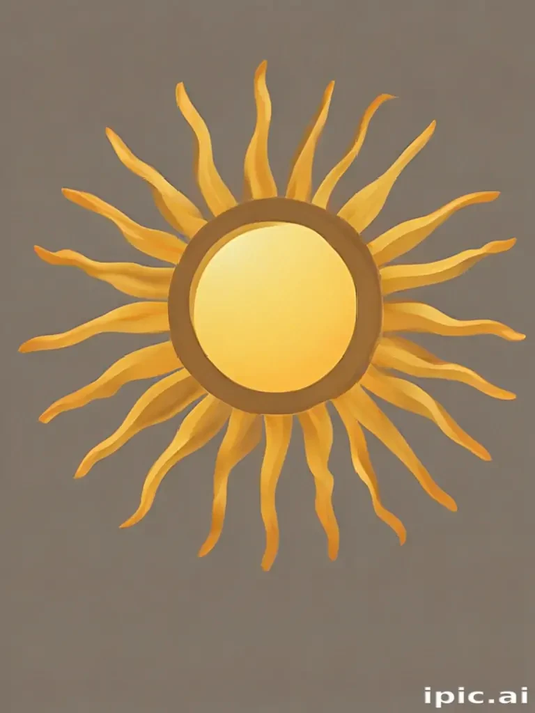 sun clipart no background