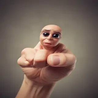 finger pointing at you