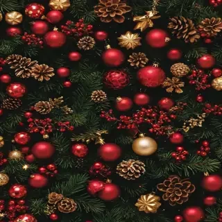 christmas background aesthetic