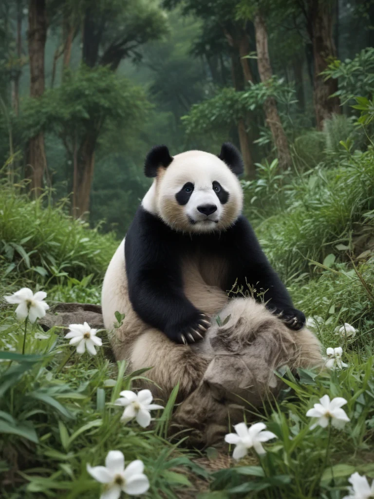 panda background