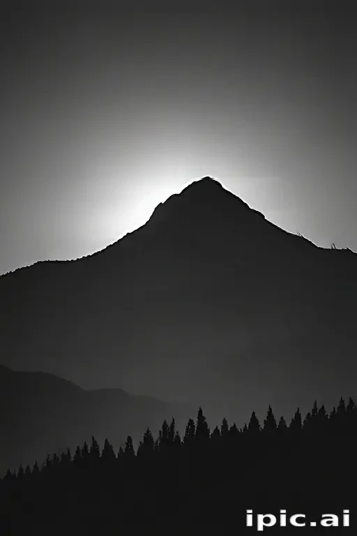 mountain silhouette