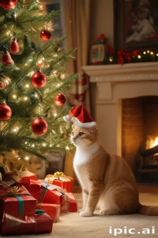 merry christmas cats images