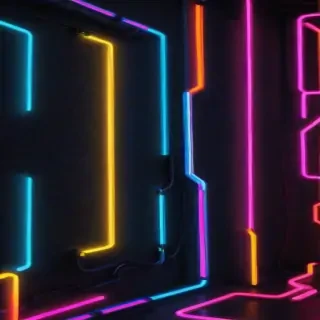 background neon colors
