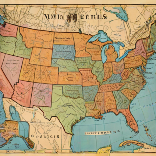 map of the united states