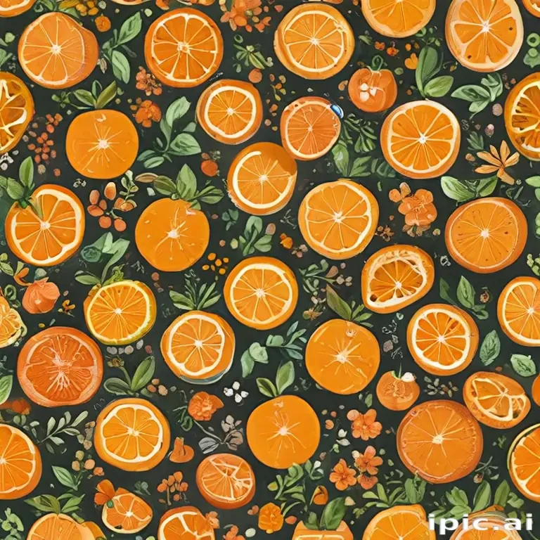 cute orange background