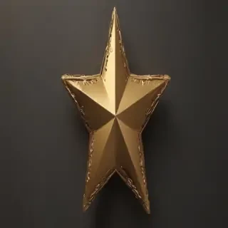 golden star png