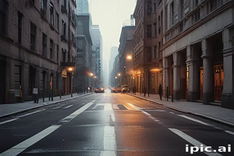 city street background