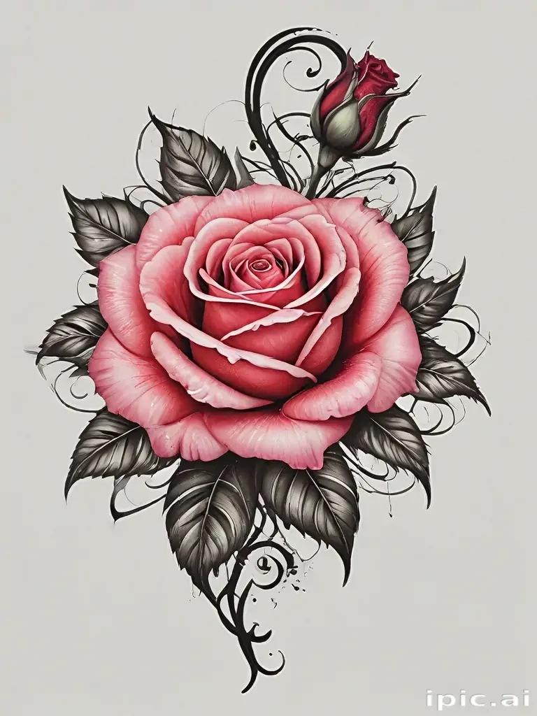 rose tattoo png