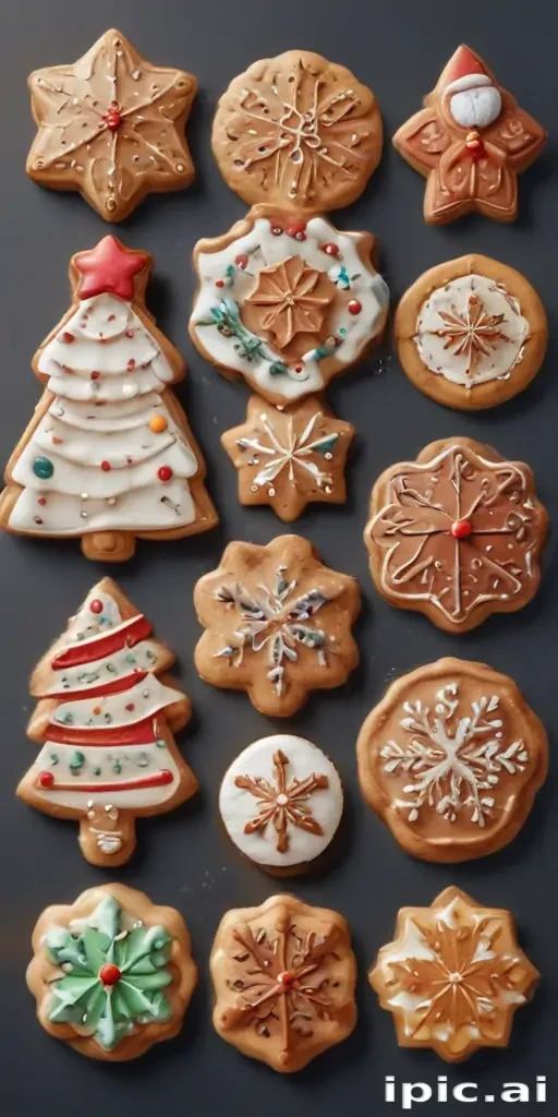 clipart christmas cookies