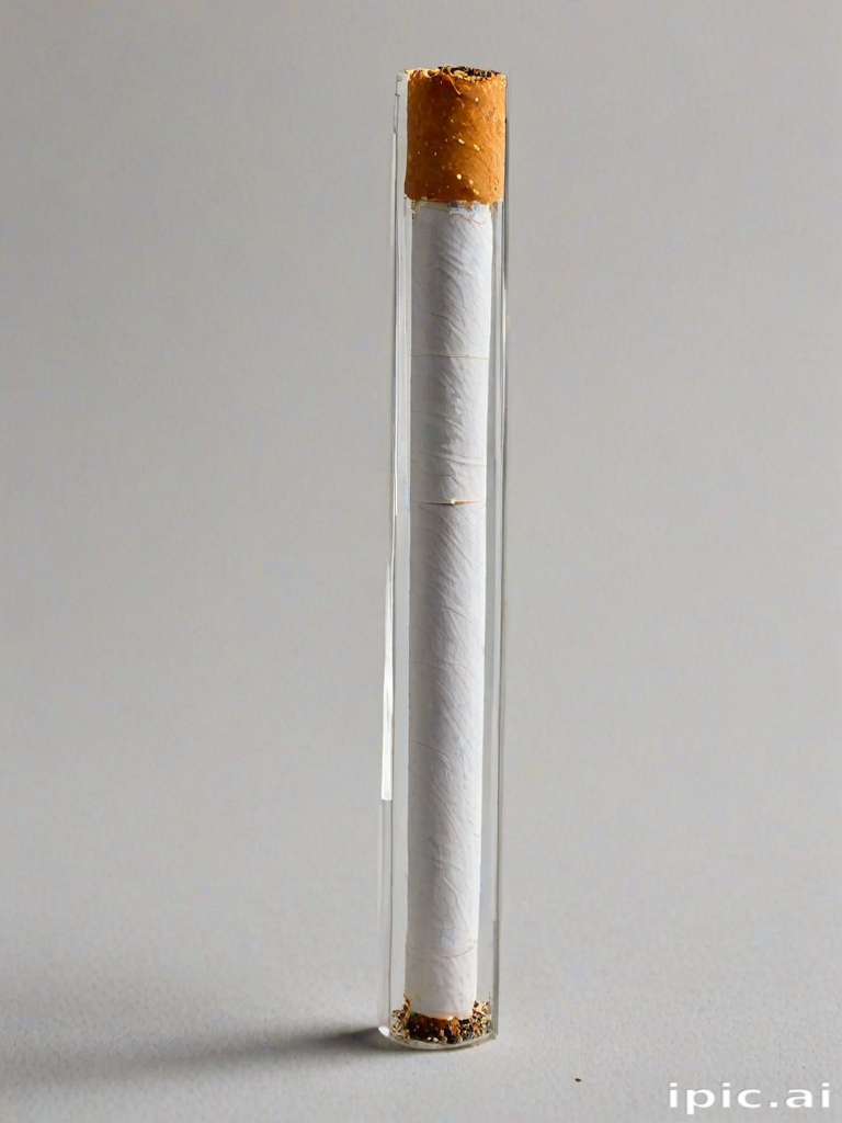 transparent cigarette